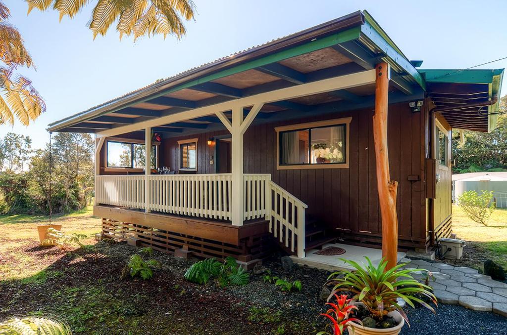 Fern Cottage Island Escape With Rainforest View! Волкейно Екстериор снимка